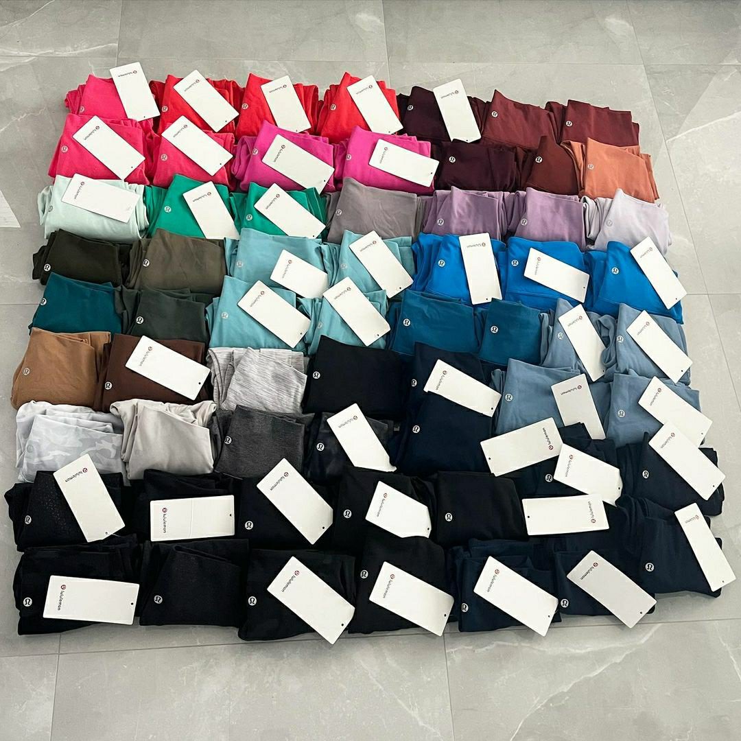 Lululemon clothes pallets.