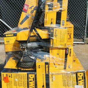DeWALT tools pallets