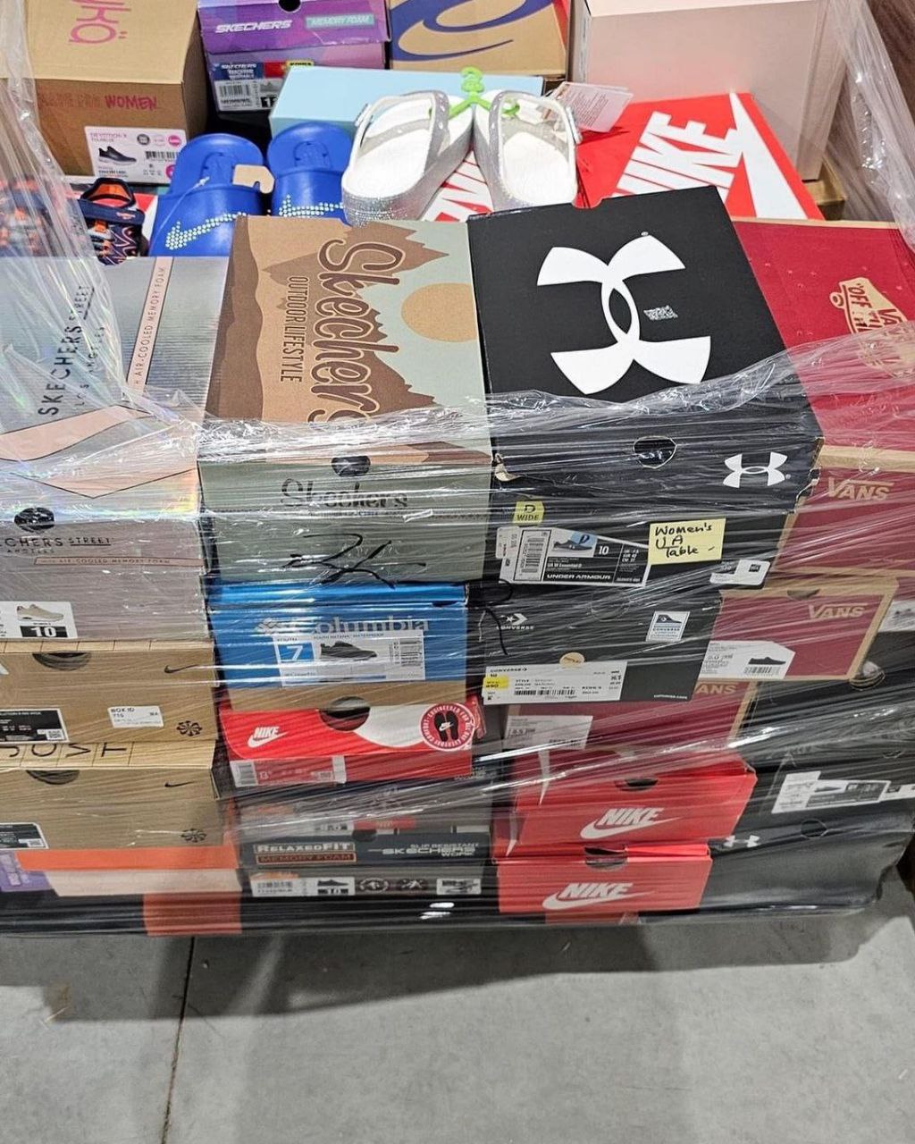 Mixed Shoes Wholesale Pallet