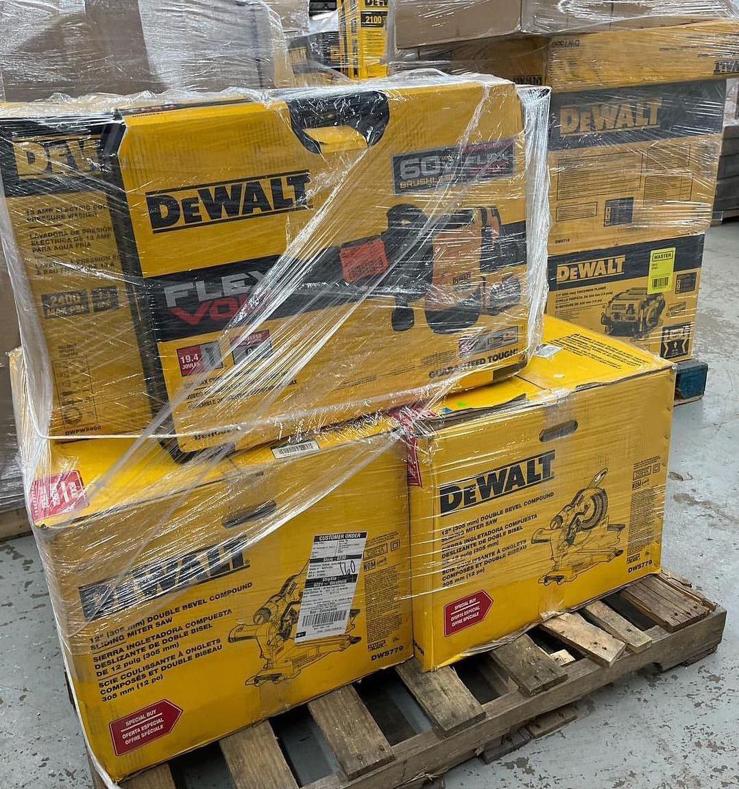 Mixed DeWalt Tools Wholesale Pallet - Image 7